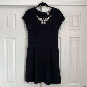 Banana Republic Jeweled Neckline Dress
